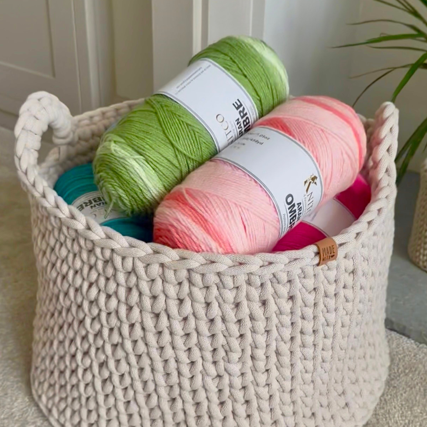 KnitCo Aran Ombre Yarn 200g – Colour Change Premium Acrylic